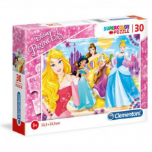 Imagen puzle princesas 30 piezas