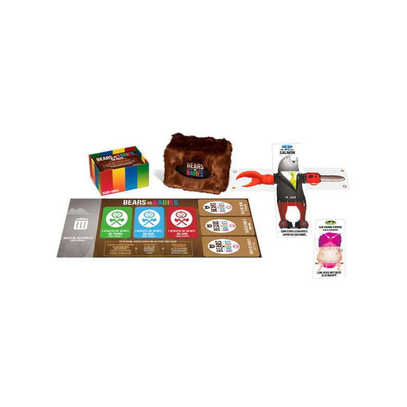 Bear vs Babies, a new card game from the makers of Exploding Kittens is now LI