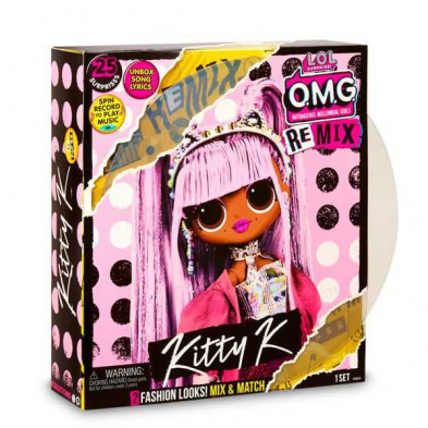 imagen 1 de lol surprise omg fashion dolls remix kitty k