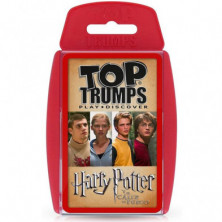 JUEGO DE CARTAS TOP TRUMPS HARRY POTTER EL CÁLIZ DE FUEGO