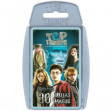 Imagen top trumps harry potter 30 brujas y magos