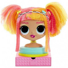 Imagen muñeca lol surprise omg styling neonlicious busto