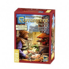 JUEGO CARCASSONNE CONSTRUCTORES Y COMERCIANTES