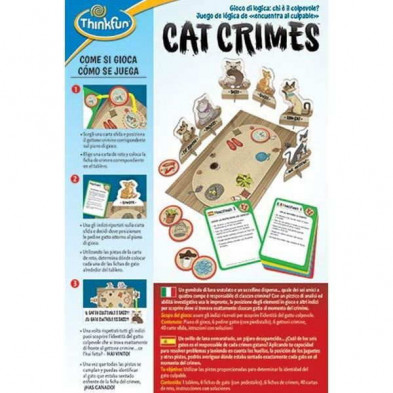 imagen 2 de juego cat crimes thinkfun