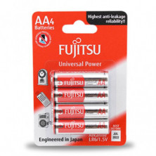 Imagen pila alkalina fujitsu lr6 (aa) blister 4 unidades