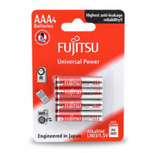 Imagen pila alkalina fujitsu lr03 (aaa) blister 4 unid