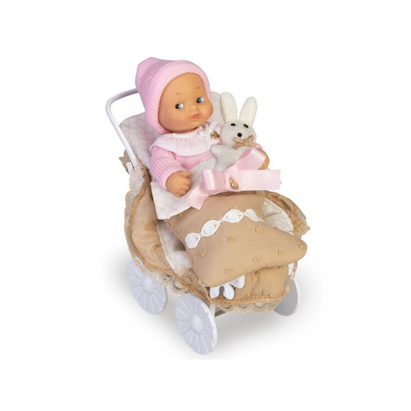 Imagen carrito de bebé con figura barriguitas
