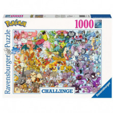 PUZLE POKEMON 1000 PIEZAS CHALLENGE