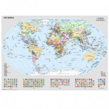 imagen 1 de puzle mapamundi político 1000 piezas