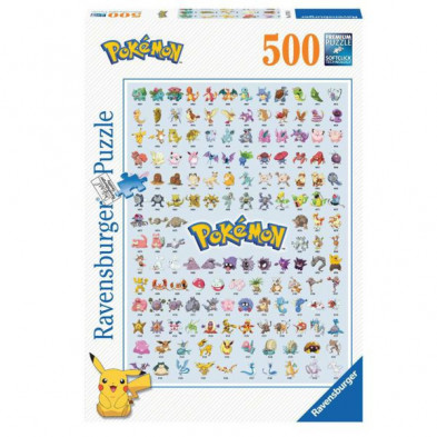 Imagen puzle pokémon 500 piezas