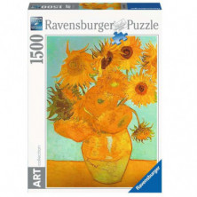 Imagen puzle vincent van gogh los girasoles 1500 piezas