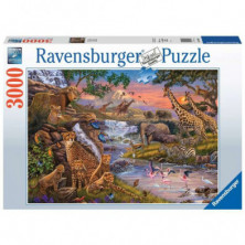 Imagen puzle el reino animal 3000 piezas