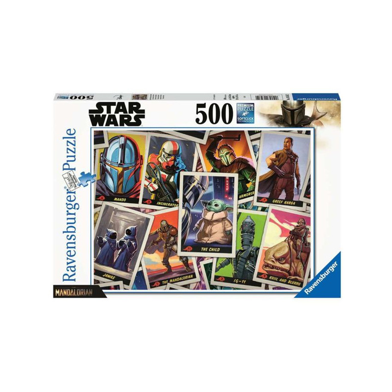 Imagen puzle the mandalorian the child 500 piezas
