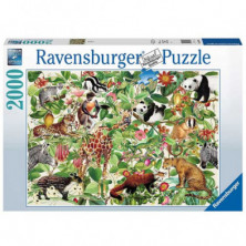 Imagen puzle selva 2000 piezas