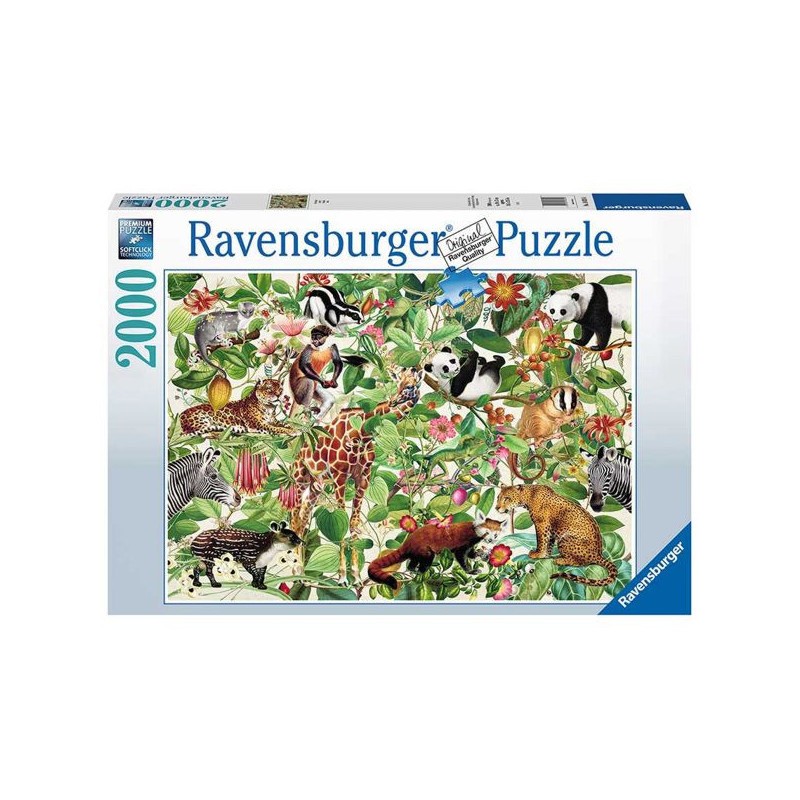 Imagen puzle selva 2000 piezas