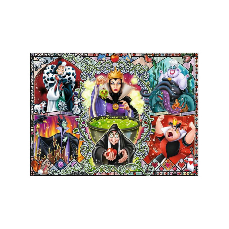 Puzzle Disney Wicked Women - 1000 Piezas: Un Viaje Encantado a Través ...