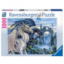 Imagen puzle dragones místicos 1000 piezas