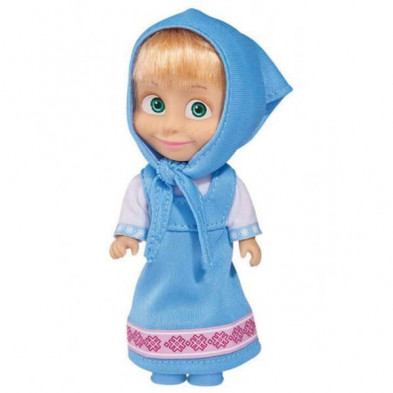 Masha con vestido azul de 12cm hipergol