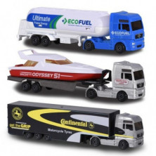 imagen 1 de coche majorette tráiler surtido 1/64