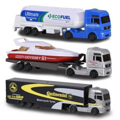 imagen 1 de coche majorette tráiler surtido 1/64