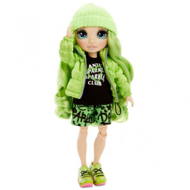 imagen 1 de rainbow high fashion doll jade hunter