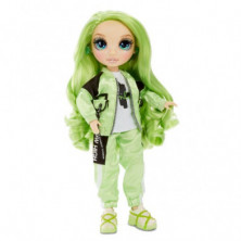 imagen 2 de rainbow high fashion doll jade hunter