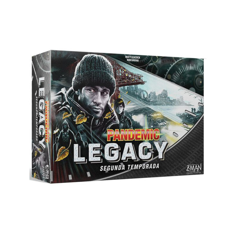 Imagen pandemic legacy segunda temporada (caja negra)