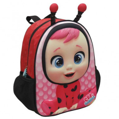 imagen 1 de mochila infantil bebés llorones lady 24x11x30cm
