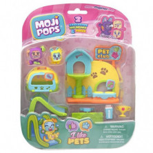 Imagen i like pets mojipops s con 2 figuras exclusivas