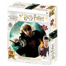 Imagen puzzle lenticular harry potter ron weasley 300 pzs