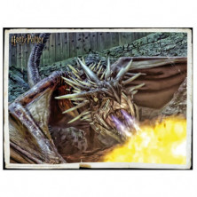imagen 1 de puzzle lenticular harry potter dragón 300pz