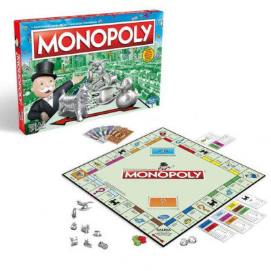 imagen 1 de juego monopoly clasico hasbro edición cataluña