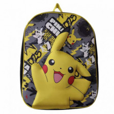 MOCHILA INFANTIL POKÉMON 3D 30CM