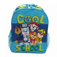 MOCHILA ESCOLAR PAW PATROL 41CM ADAPTABLE A CARRO