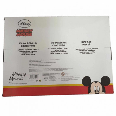 imagen 1 de set de papelería mickey mouse disney