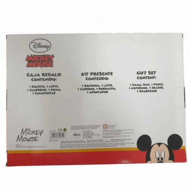 imagen 1 de set de papelería mickey mouse disney