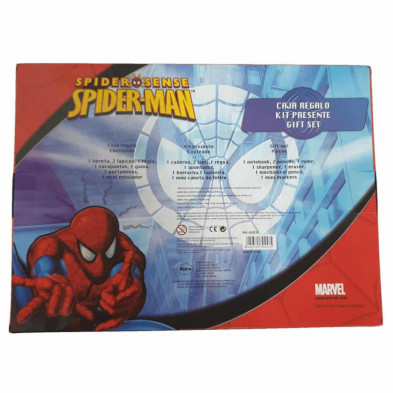 imagen 1 de set de papelería spiderman marvel