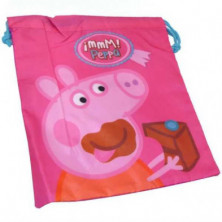 Imagen saquito peppa pig 24x30cm