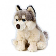 Imagen perro romeo lobo sentado 30cm