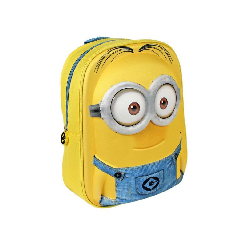 Imagen mochila minions guru eva 3d 25x31x10cm