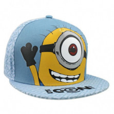 GORRA MINONS TALLA 56 NEW ERA AZUL