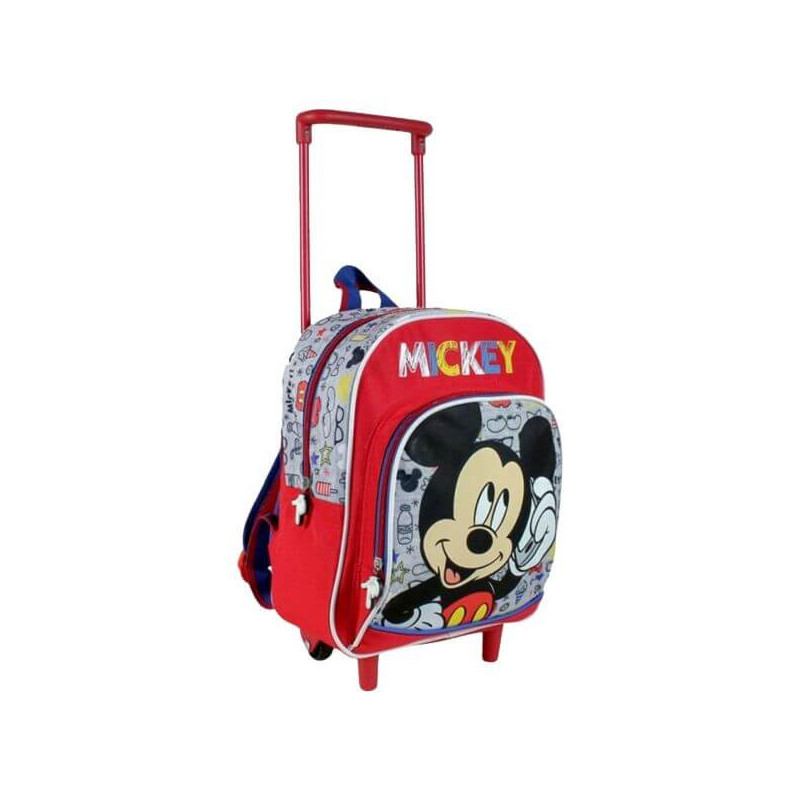 Imagen mochila carrito mickey 24x29x11cm