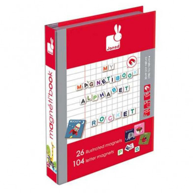 Imagen libro magnético alfabeto inglés