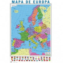 POSTER MAPA EUROPA -E B0397