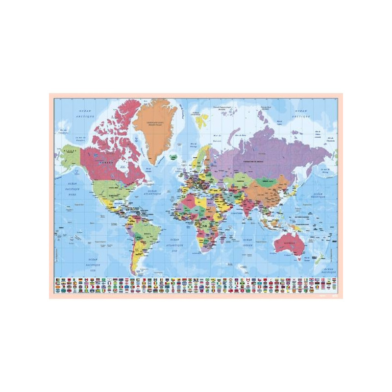 Imagen vade escolar mapa mundo hfe