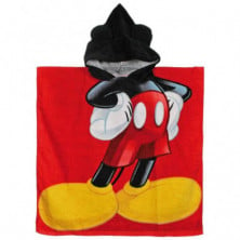 PONCHO MICKEY ALGODON 60X120CM