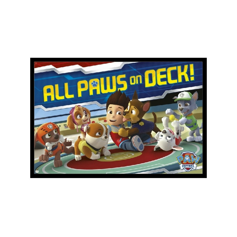 Imagen poster paw patrol all paws nº502