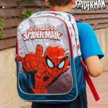 imagen 2 de mochila escolar adap 42cm spiderman