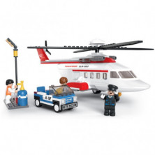 Imagen aviation estacion personal helicoptero 259 piezas