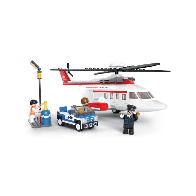 Imagen aviation estacion personal helicoptero 259 piezas